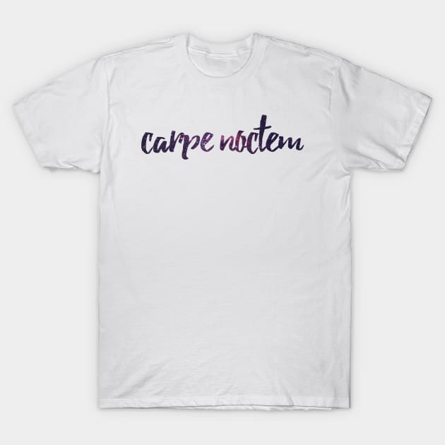 Carpe Noctem T-Shirt by paulusjart